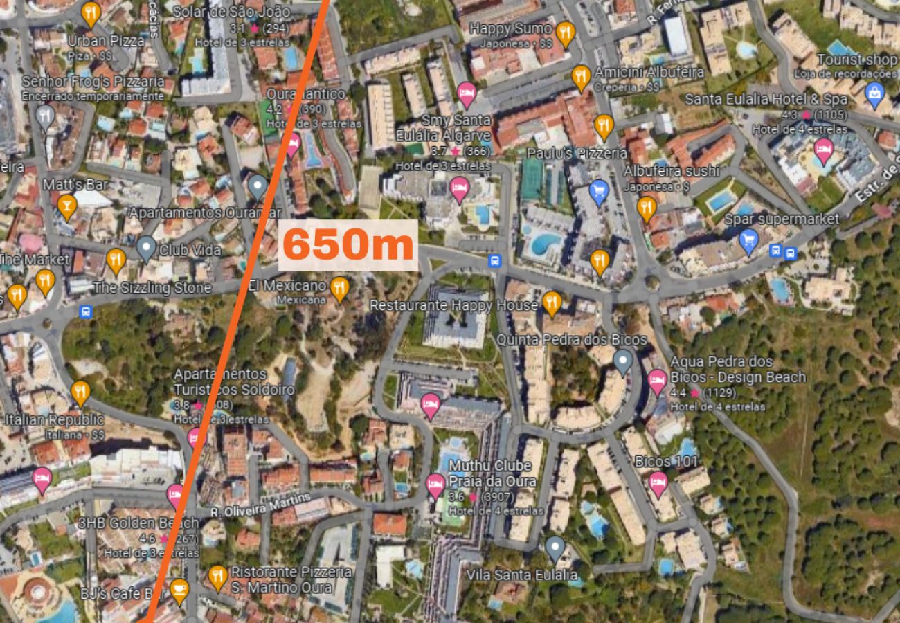 Apartamento en Albufeira - #112 Oura Apartment | Pool & Nightlife