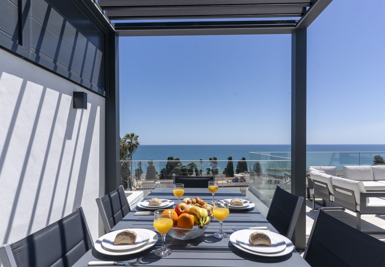 Casa en Albufeira - #285 Sea View Villa | Jacuzzi & Large Pool 