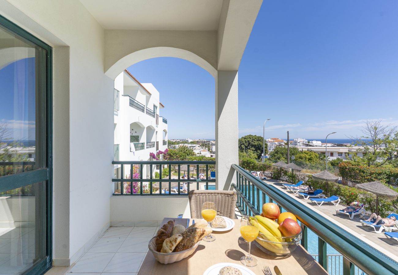 Apartamento en Albufeira - #384 Bright Pool View Apartment | AC & Balcony