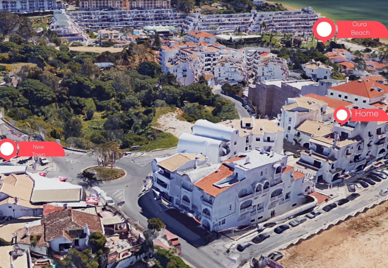 Appartement à Albufeira - #29 Flat Sea View / Pool / Beach / New Town