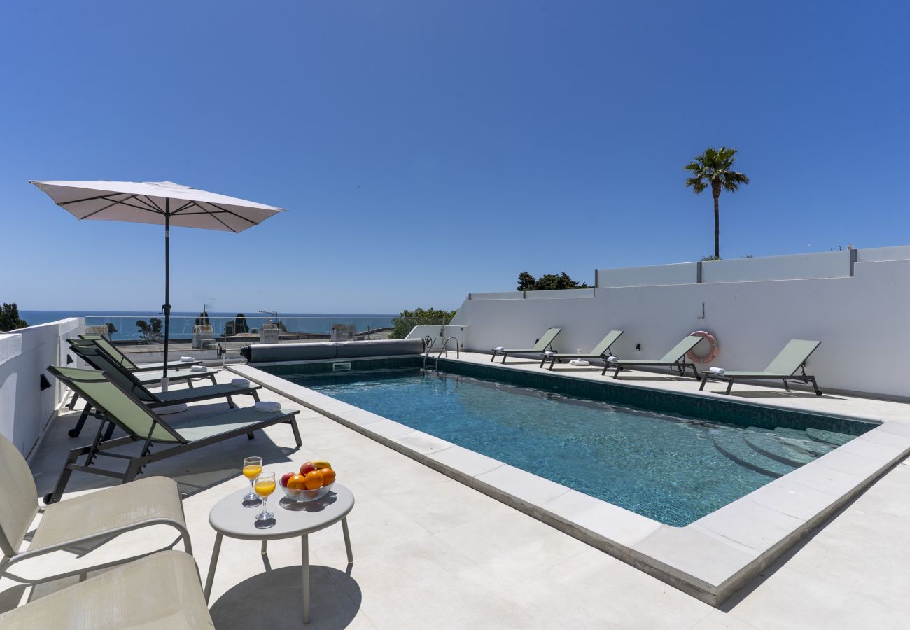 House in Albufeira - #285 Sea View Villa | Jacuzzi & Large Pool 