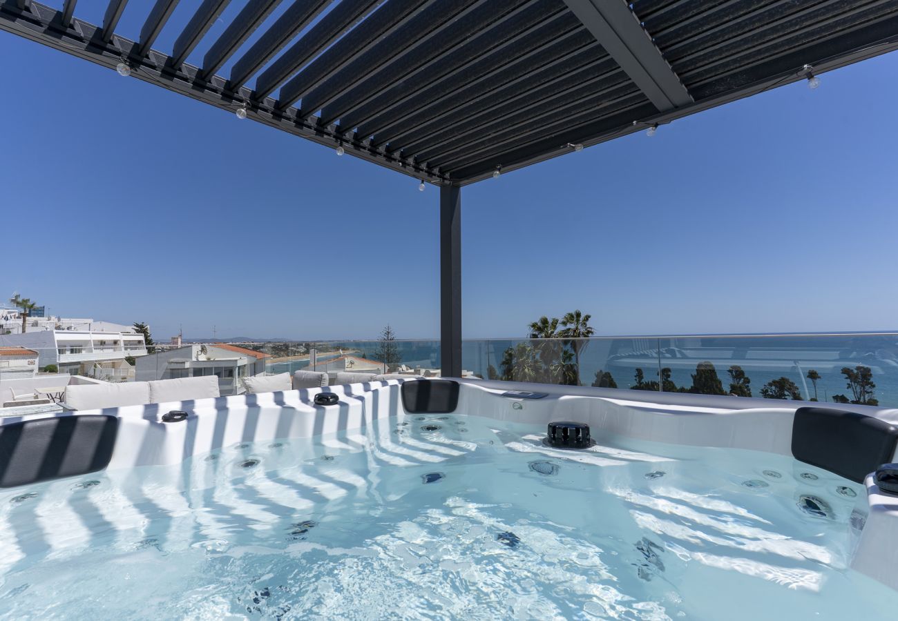 House in Albufeira - #285 Sea View Villa | Jacuzzi & Large Pool 