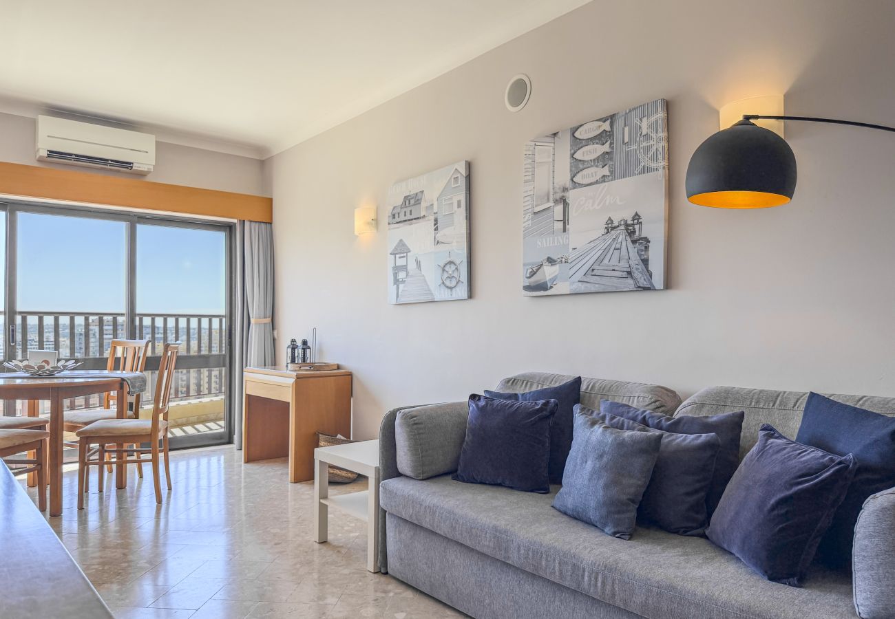 Apartment in Portimão - #357 Sea View Escape in Portimão | Pool & Spacious Balcony